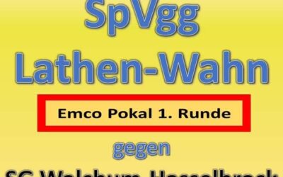 Pokalspiel gegen die SG Walchum-Hasselbrock