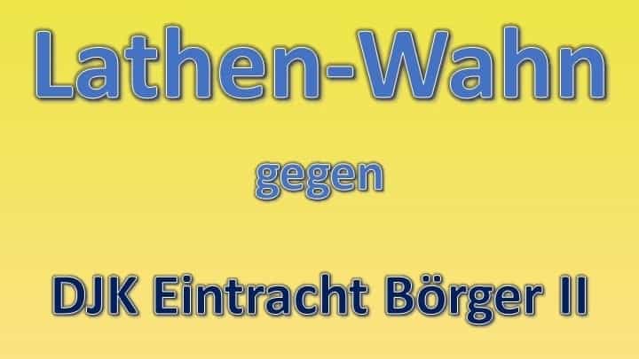 Heimspiel gegen SG Börger Werpeloh Breddenberg-Heidbrücken 2